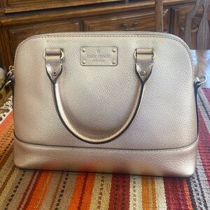 Kate Spade Metallic rose Gold Handbag